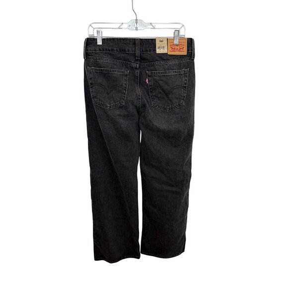 LEVI'S Superlow Loose Jeans - Mic Dropped Black Rinse NWT - Size 29 - Picture 4 of 9